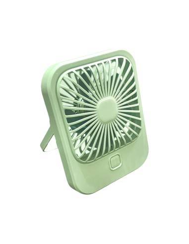 MINI VENTILADOR SOBREMESA VERDE