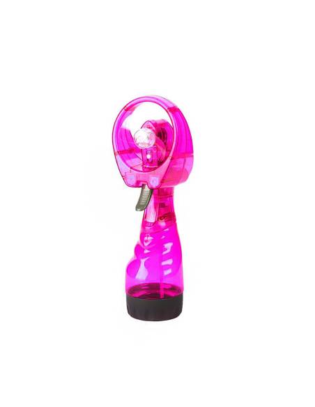 MINI VENTILADOR PULVERIZADOR ROSA