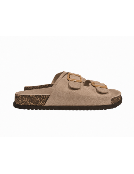 copy of Slipper/Flip-flop with thick sole 3 strips (Pink)
