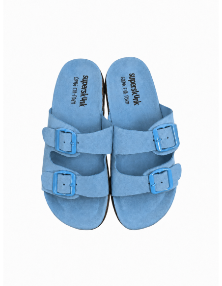 copy of Chinelo/Flip-flop com sola grossa 3 tiras (Rosa)
