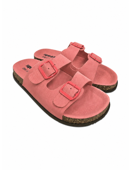 copy of Chinelo/Flip-flop com sola grossa 3 tiras (Rosa)