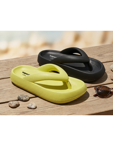 copy of Slipper/Flip-flop with thick sole 3 strips (Pink)