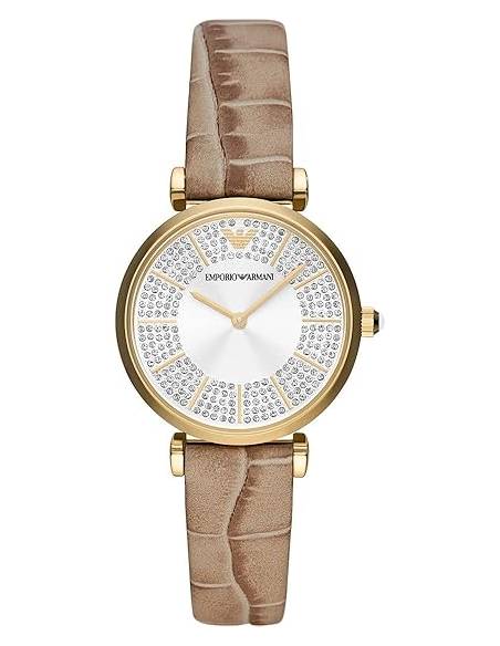 Reloj de Mujer Emporio Armani Gianni T-Bar AR11518 Bicolor con Cristales