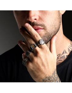 Anillo Sello Skull Rider... 2