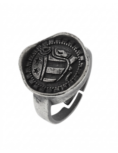 Anillo Sello Skull Rider...