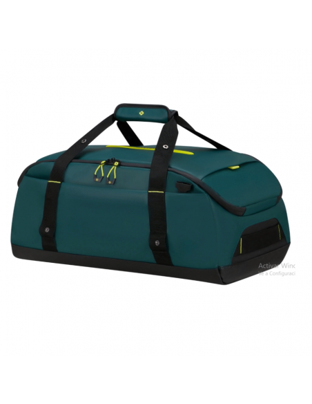 Mochila Samsonite ecodiver Duffle S | Color Azul petróleo/Lima