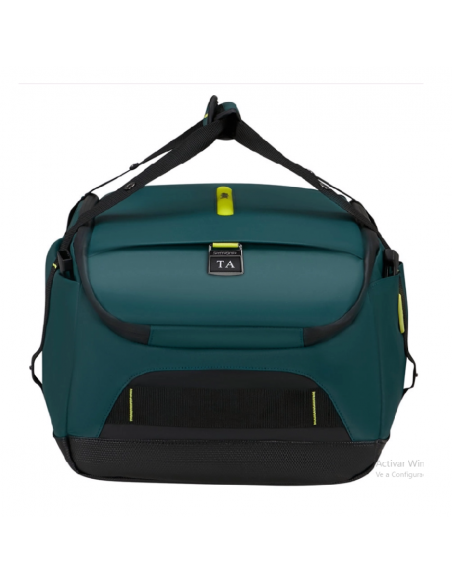 Mochila Samsonite ecodiver Duffle S | Color Azul petróleo/Lima