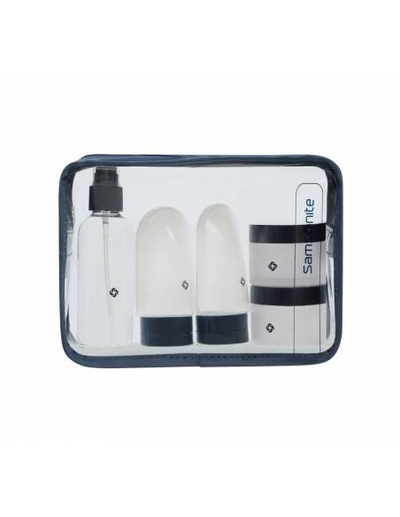 SET DE VIAJE SAMSONITE TA REVOLUTION BOTTLE SET / COLOR AZUL MARINO