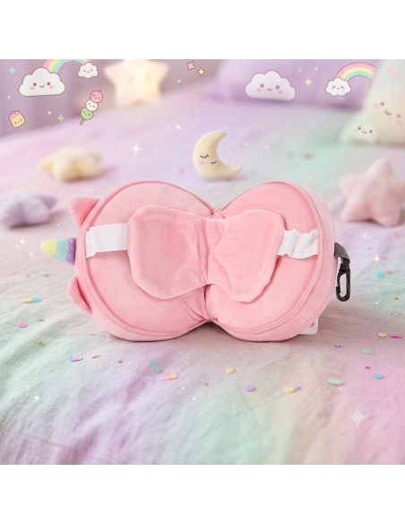 copy of Travel Pillow and Pacman Blue Puckator Eye Mask