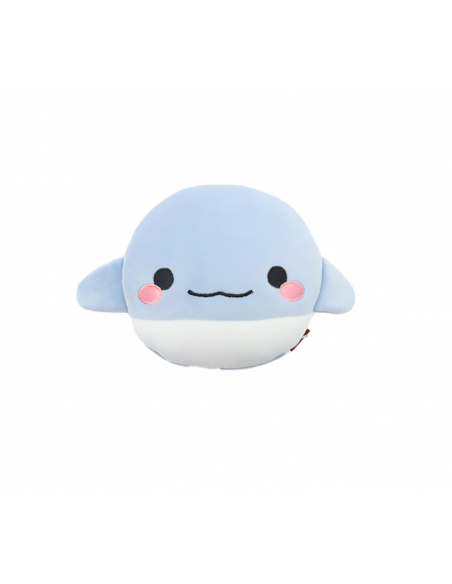Almohada Viaje Y Antifaz Delfin azul infantil