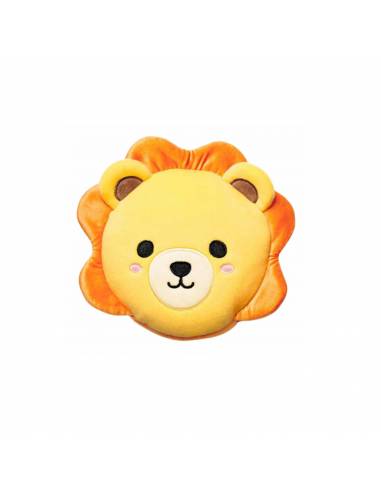 Almohada Viaje Y Antifaz Leon naranja...