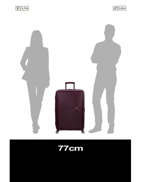 copy of American Tourister Soundbox suitcase 77 cm | Large luggage | Navy blue
