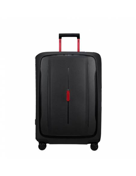 Maleta Samsonite Essens Spinner expansible (4 ruedas) 75 cm | Color Charcoal/Red