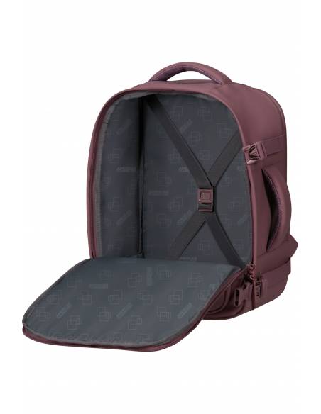 Mochila American Tourister Take2cabin S/M Mono| Color Galactic Mauve