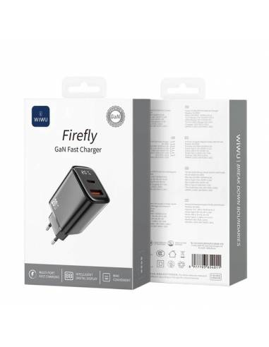 Cargador Rapido 1 USB-A + 1 USB-C con...