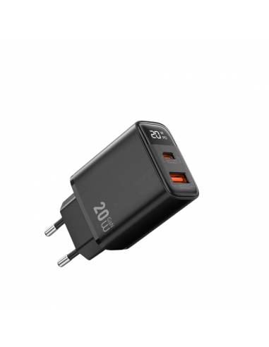 Cargador Rapido 1 USB-A + 1 USB-C con...