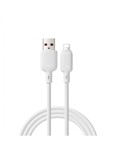 Cable Stellar 2.1 A USB-A a Lightning (1 m) | Color Blanco