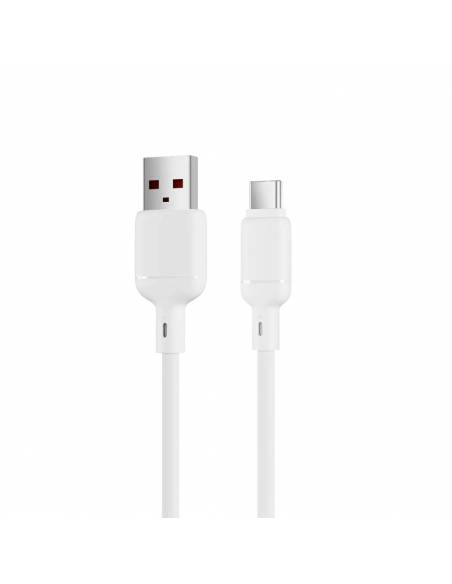 Cable USB-A a USB-C 2,1 A Stellar (1 m) | Color Blanco