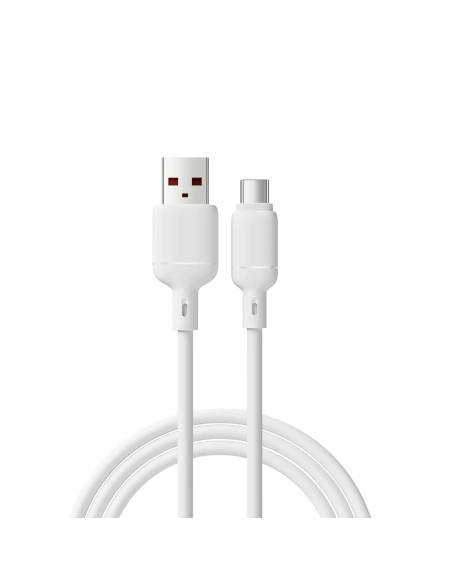 Cable USB-A a USB-C 2,1 A Stellar (1 m) | Color Blanco