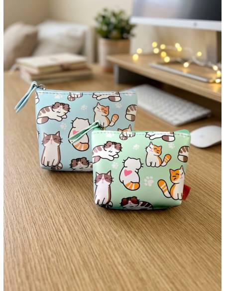 Monedero SSK Travel Gatitos Pequeño