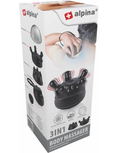 Conjunto de Massajador Mini 3 em 1 Alpina