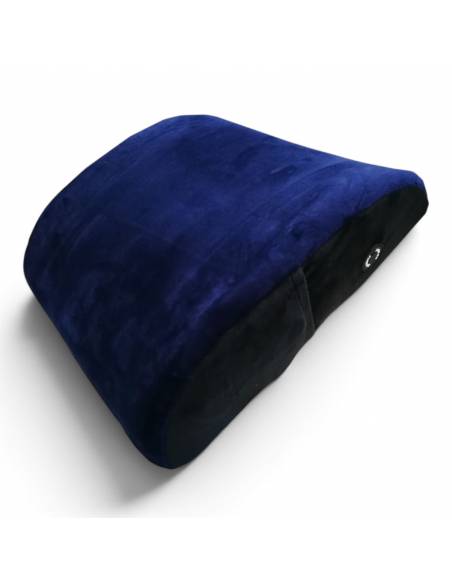 Cojin Lumbar Masajeador Automático Viscoelástico | Color Azul