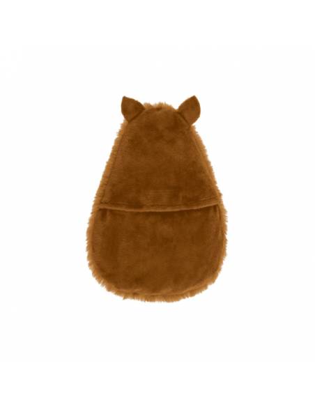 Saco Térmico Con Forma De Capibara, 18 X 18 Cm Apto Para Microondas