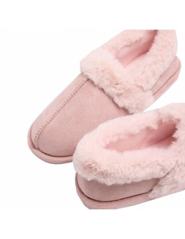 Quilted house slippers | Pink Color