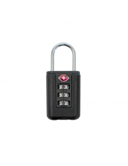 PADLOCK BLACK COMBINATION