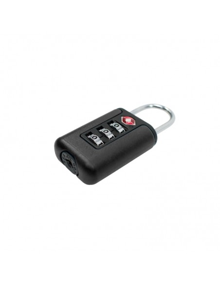 PADLOCK BLACK COMBINATION