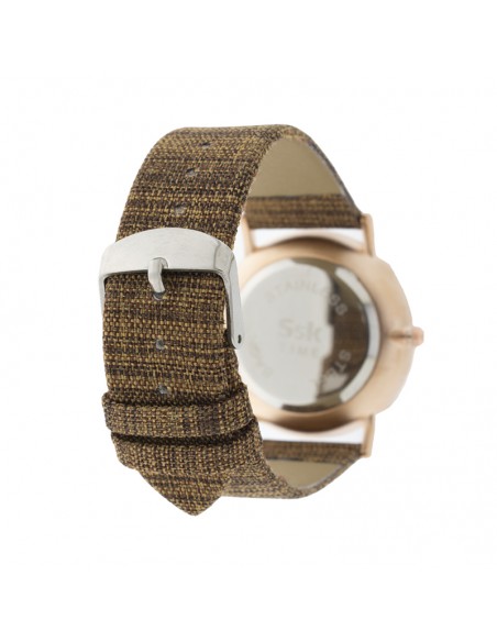 LARGE BROWN TUSCAN WATCH