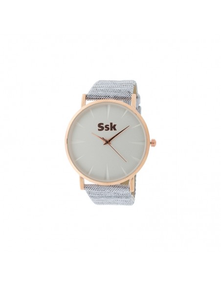 LARGE WHITE TUSCAN WATCH