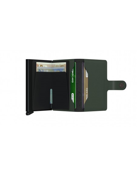 SECRID MINIWALLET MATTE GREEN BLACK