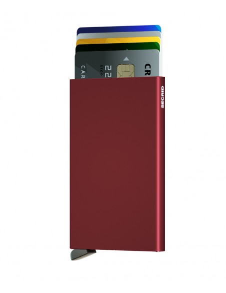 SECRID Cartera Cardprotector Bordeaux