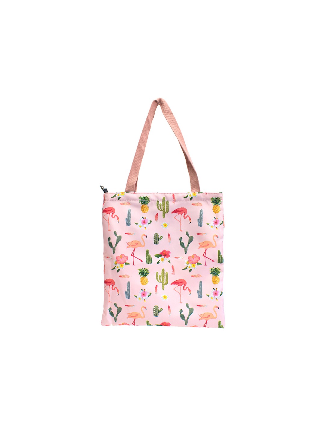 flamingo beach bag