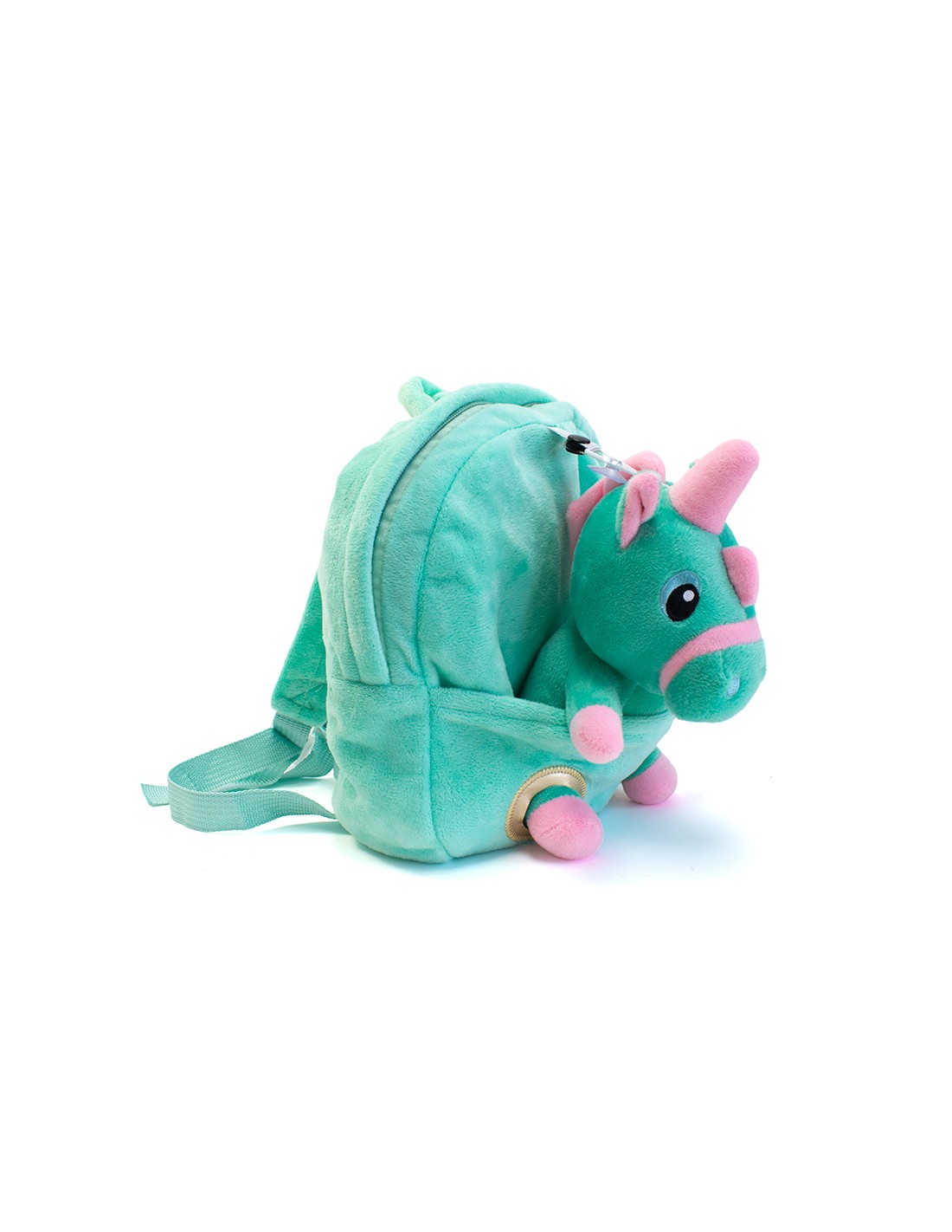 unicornio azul peluche