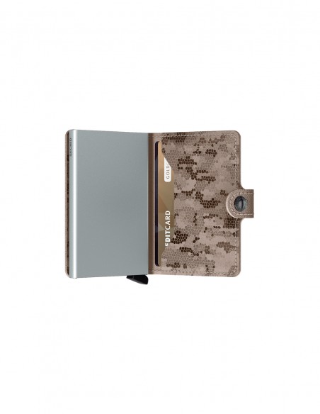 SECRID Cartera Miniwallet Crisple Taupe Camo