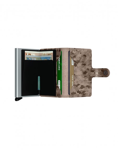SECRID Cartera Miniwallet Crisple Taupe Camo