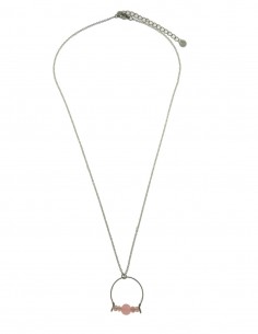 ROME PENDANT NECKLACE PINK... 2