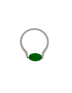 ANILLO ROMA CUENTA VERDE Y...