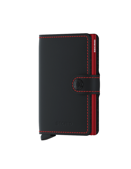 SECRID MINIWALLET MATTE BLACK & NET