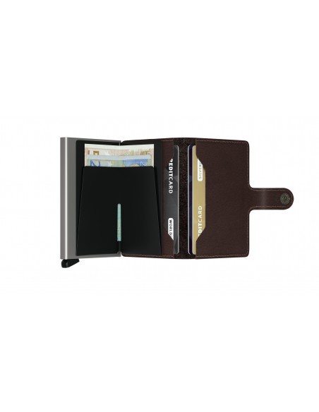 SECRID Cartera Miniwallet Original Dark Brown