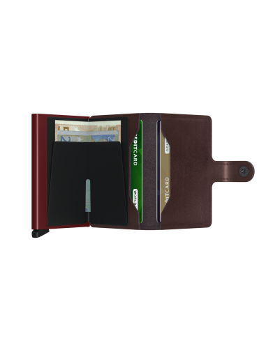 SECRID Cartera Miniwallet Metallic Moro