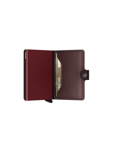 SECRID Cartera Miniwallet Metallic Moro