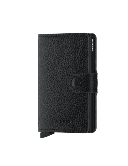 SECRID Cartera Miniwallet Veg Black-Black