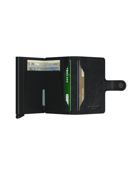SECRID MINIWALLET VEG BLACK-BLACK