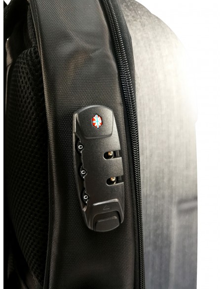 URBANFEEL BACKPACK WITH SECURITY LOCK WITH GREY USB CHARGING PORT