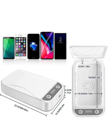 CAJA ESTERILIZADORA CON RAYOS UV