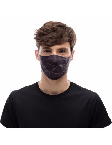 BUFF Mascarilla con filtro Ape-X Black