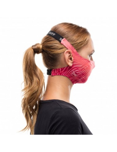 BUFF Mascarilla con Filtro Flask Pink